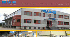 Desktop Screenshot of braune-orga.de